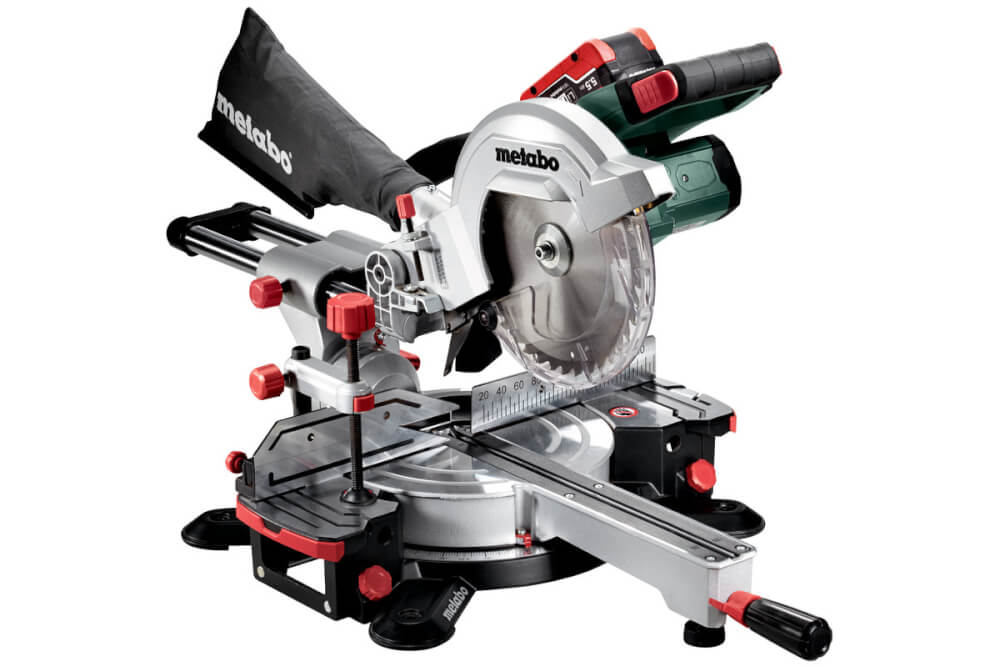 Торцовочная акк. пила Metabo KGS 18 LTX 216 (619001660) 18В, 2X5.5АЧ LiHD