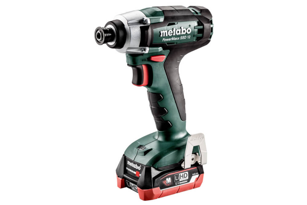 Гайковерт Metabo PowerMaxx SSD 12 (601114800) 115Нм, 12В, 2X4АЧ, КЕЙС
