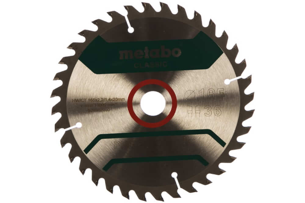 Диск пильный по дереву METABO PRECISION CUT WOOD 165х20х36T (628662000)
