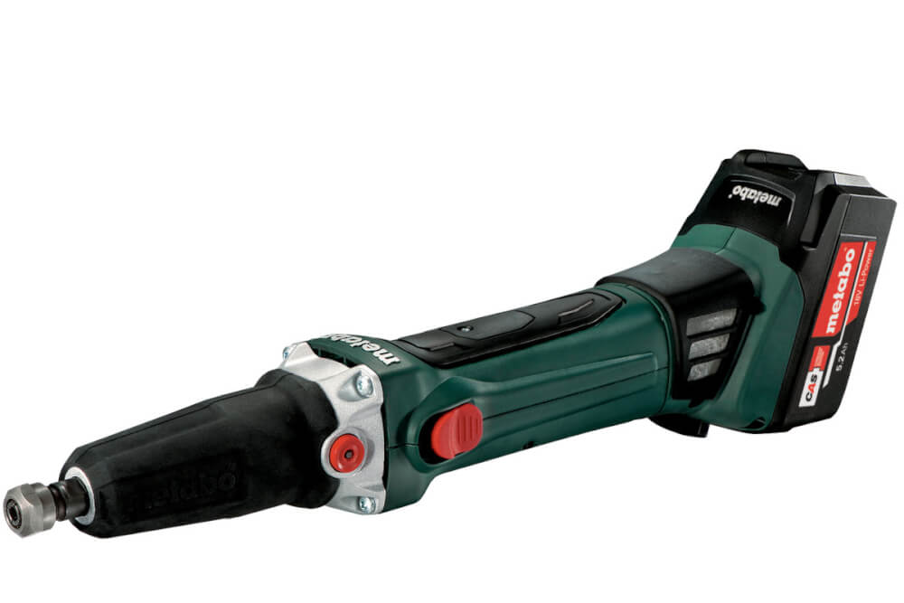 Шлифмашина прямая акк. Metabo GA 18 LTX (600638650) 18В, 2X5.2АЧ, Кейс