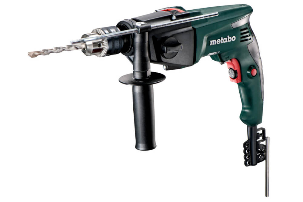 Дрель ударная Metabo SBE 760 (600841500) Кейс, Ключевой патрон 1.5 - 13 мм
