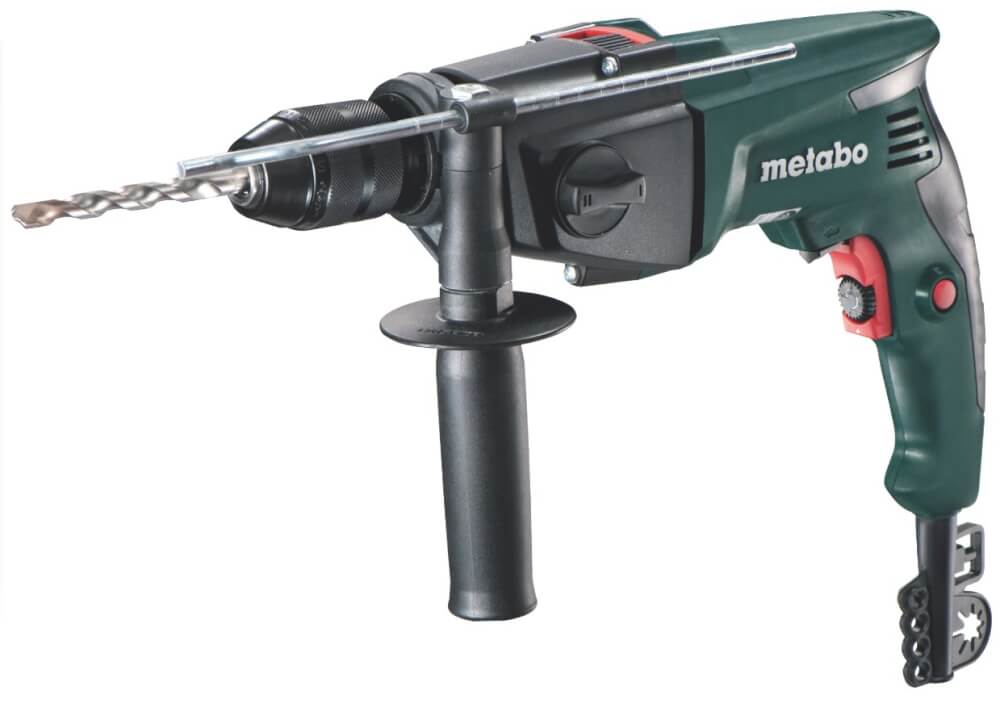 Дрель ударная Metabo SBE 760 (600841850) Кейс, Патрон БЗП