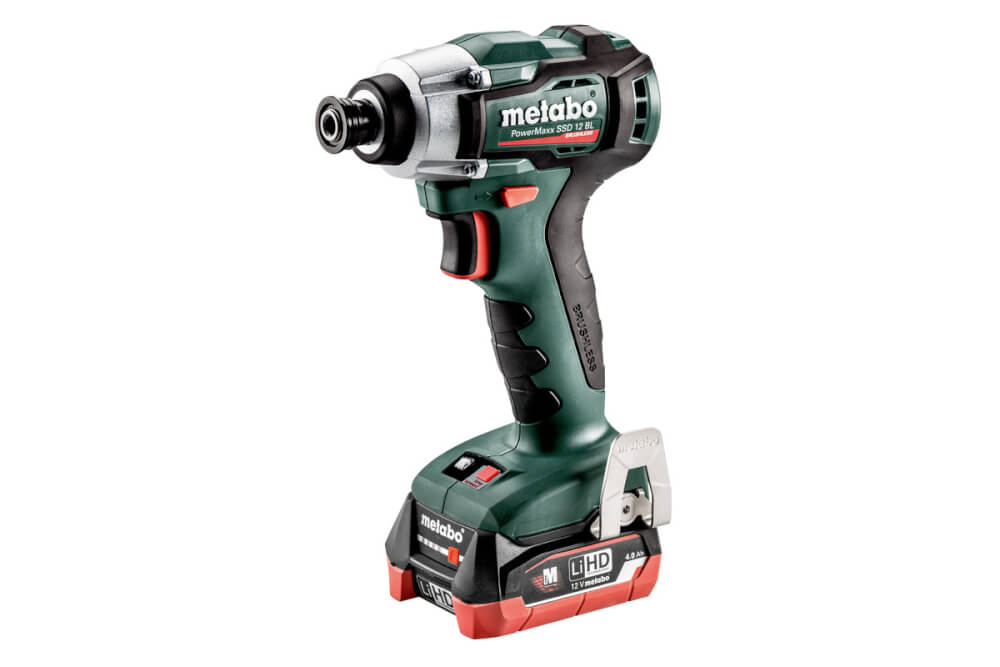 Гайковерт Metabo PowerMaxx SSD 12 BL (601115800) 140Нм, 12В 2X4АЧ, КЕЙС