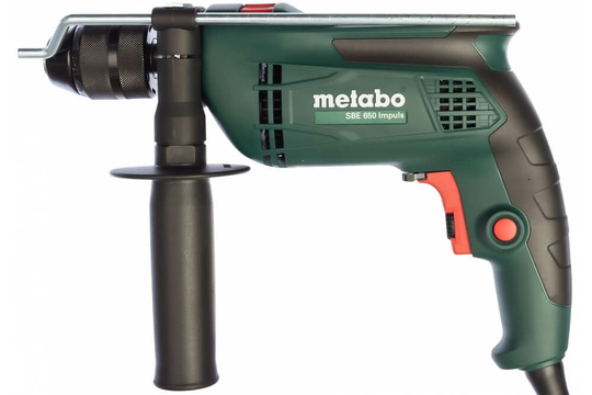 Дрель ударная Metabo SBE 650 Impuls (600672000) Картон, Патрон БЗП